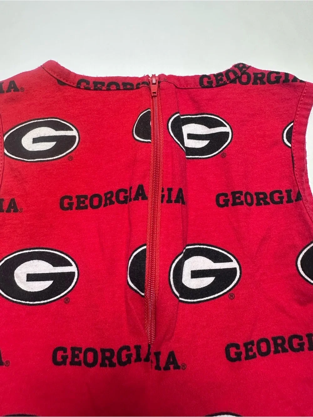 Georgia Bulldogs UGA Girls 4T Game Day Dress Sara Lynn Togs Football Dawgs